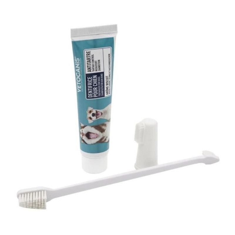 VETOCANIS DENTAL HYGIENE KIT DOG PLAK FIGHTER