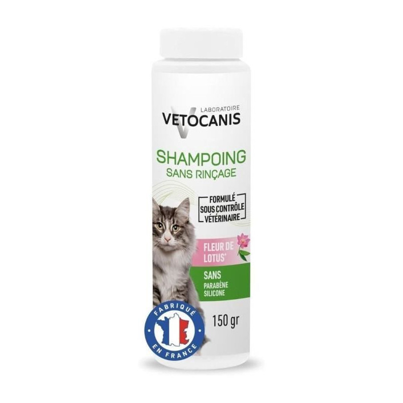 Dry shampoo - VETOCANIS - 150gr for Cats
