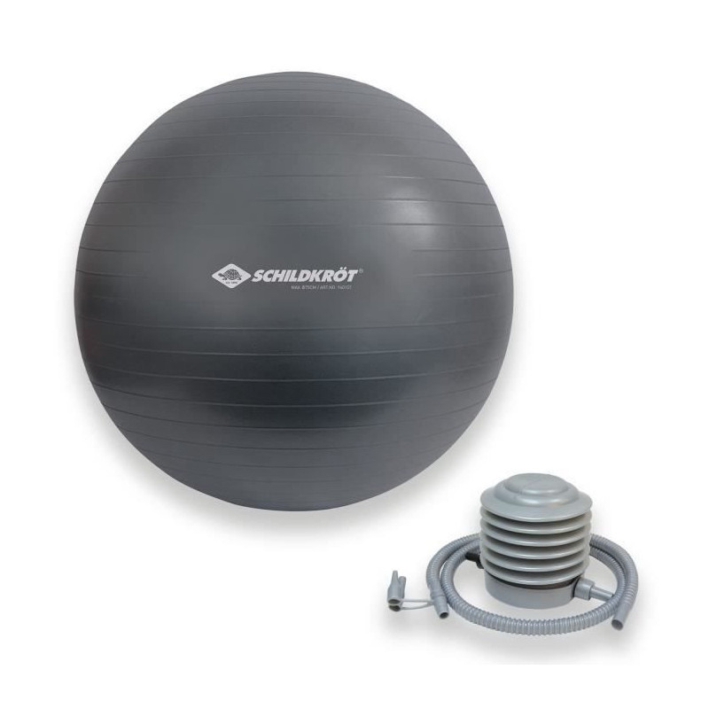 Exercise ball - SCHILDKRÖT - Fitness and Yoga - Diameter 75 cm - Pump