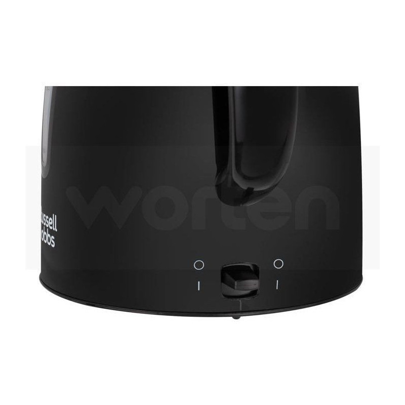 RUSSELL HOBBS 22591-70 - Textures Plus Kettle - 1.7L - 2400W - Black