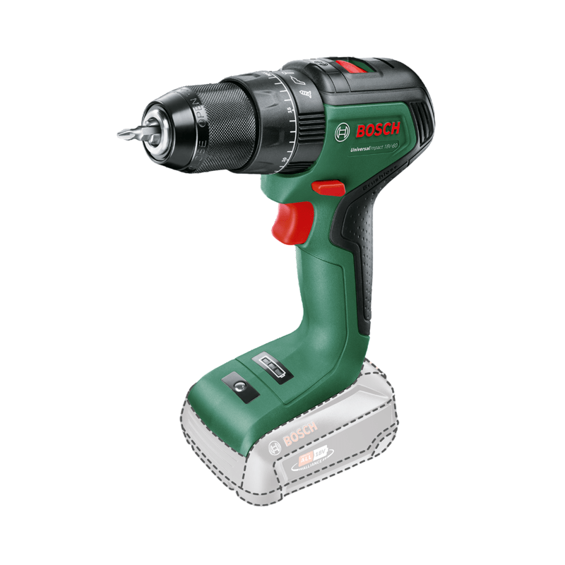 Bosch UniversalImpact 18V60 drill driver (WITHOUT battery WITHOUT char