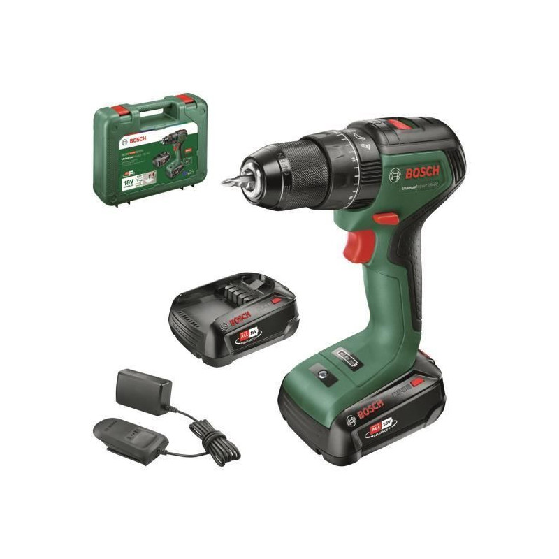 Bosch UniversalImpact 18V60 Brushless drill driver (+2x2.0Ah batteries