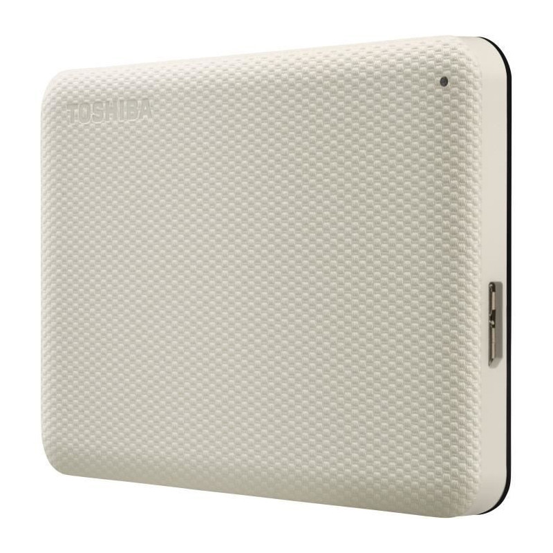 External hard drive - TOSHIBA - CANVIO ADVANCE - 2 TB - White - Securi