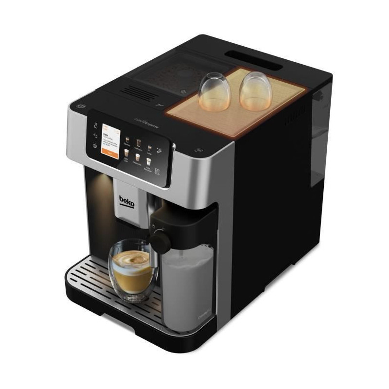 Coffee machine with grinder - BEKO - CEG7348X - 1350 W - 250g beans -