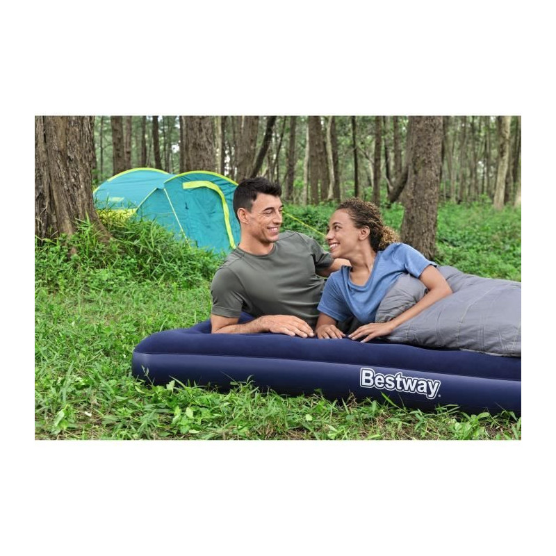 Inflatable camping mattress - BESTWAY - 2 places - 191x137x22 cm with
