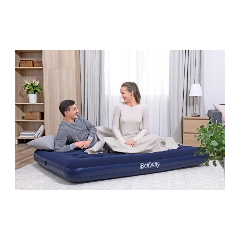 Inflatable camping mattress - BESTWAY - 2 places - 191x137x22 cm with