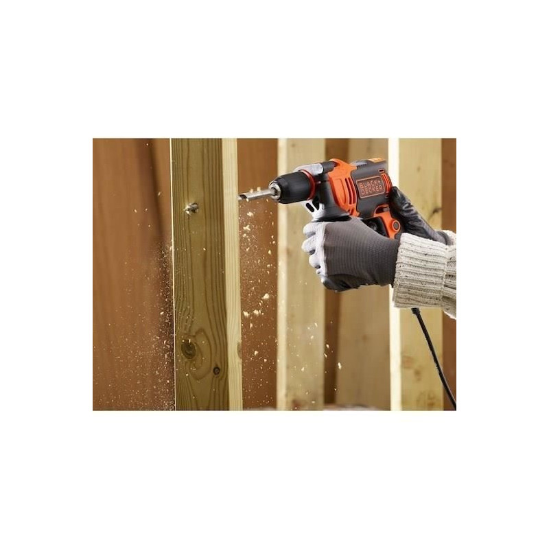 BLACK & DECKER Perceuse a percussion - 710 watts