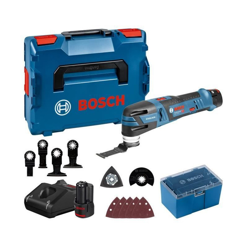 Bosch Professional GOP 12V-28 2x3.0Ah + ACC L-Boxx cutter