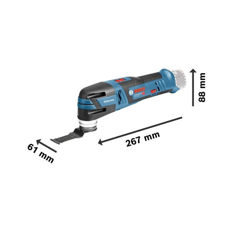 Bosch Professional GOP 12V-28 2x3.0Ah + ACC L-Boxx cutter