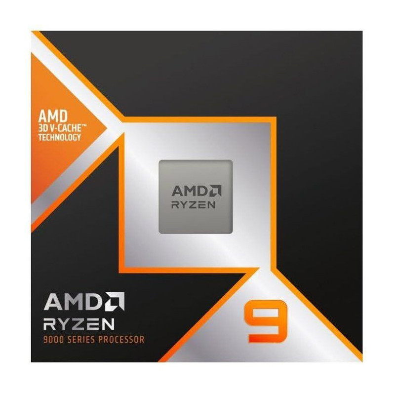 Processor - AMD - RYZEN 9 9900X3D 12 Core