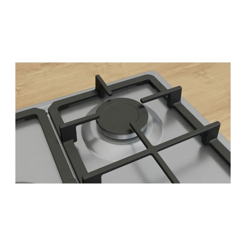 Gas hob - BOSCH Series 4 - 5 burners - 52 x 75 x 4.5 cm - PGQ7B5K90 -