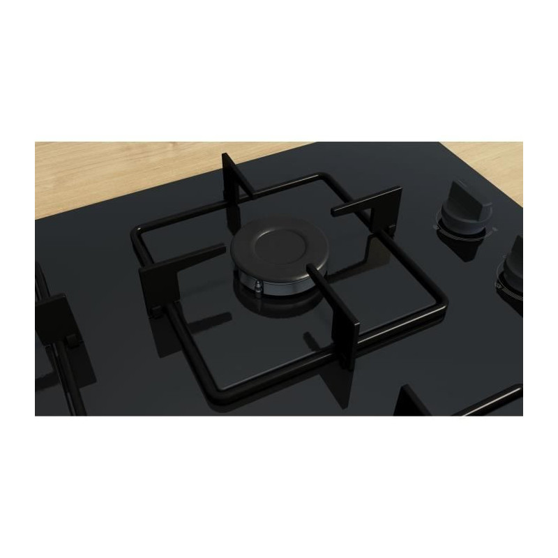 Gas hob - BOSCH Series 2 - 4 burners - 52 x 59 x 5.4 cm - POP6B6K30 -