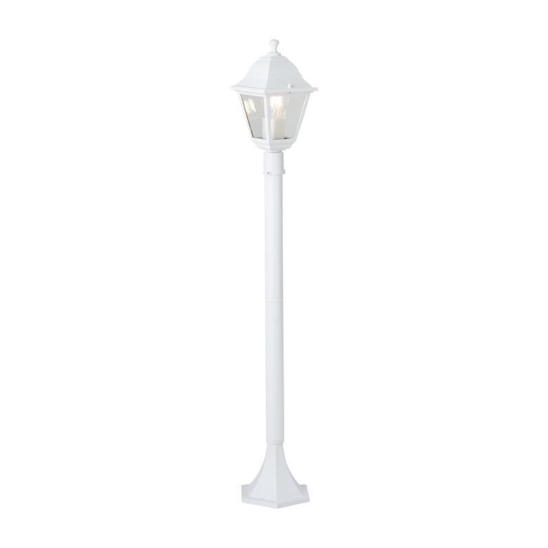 Brilliant Nissie White E27 - 60W outdoor floor lamp