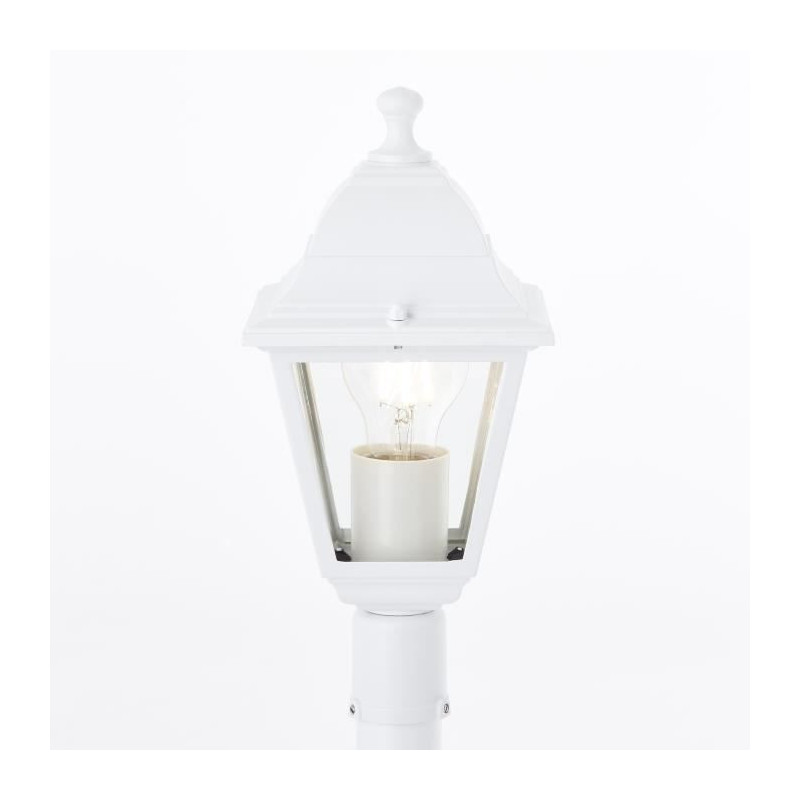 Brilliant Nissie White E27 - 60W outdoor floor lamp
