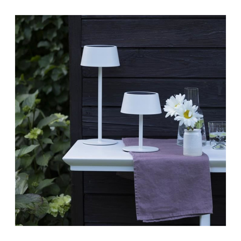 Outdoor table lamp - BRILLIANT - PICCO - LED and solar - Metal and pla