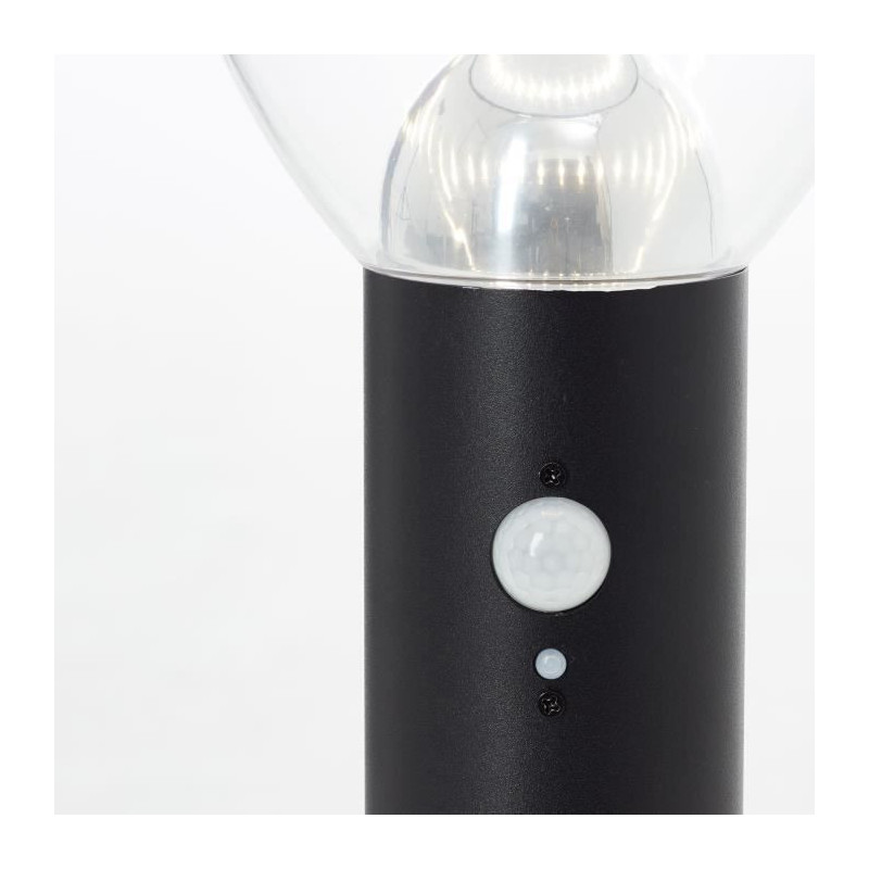 Outdoor bollard - BRILLIANT - TULIP - LED and solar - Motion detector