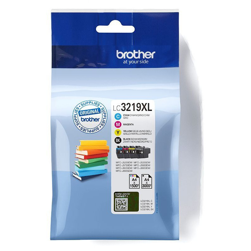 BROTHER LC-3219XL Cartridge - Black, Magenta, Cyan, Yellow - XL