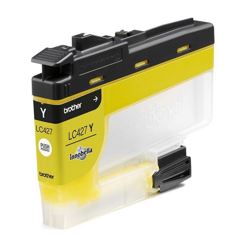 Ink cartridge LC427Y - BROTHER - Yellow - 1500 pages - For Brother MFC