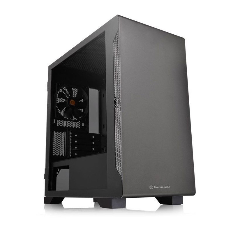THERMALTAKE S100 Black - Box without power supply - Mini tower - Micro