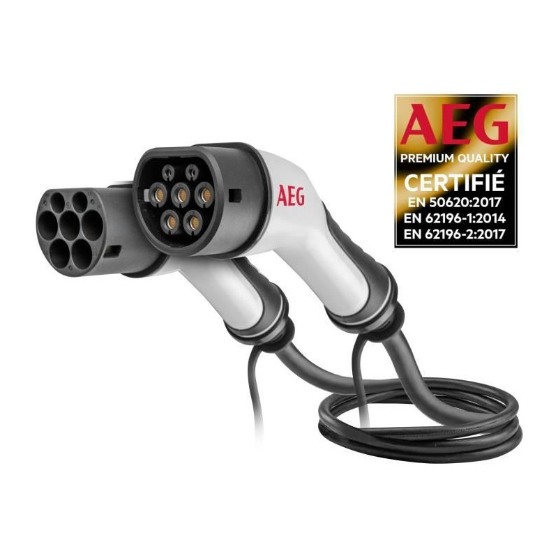 Charging cable - AEG - 5123 - 16A for electric & plug-in hybrid vehicl