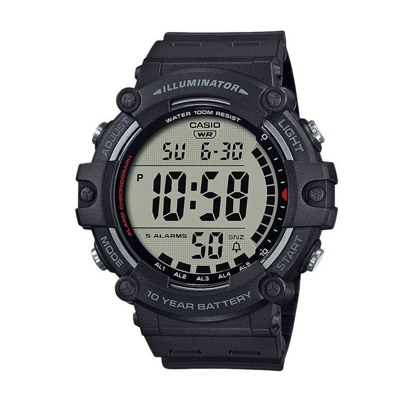 CASIO - Sports watch - Multifunction - Black