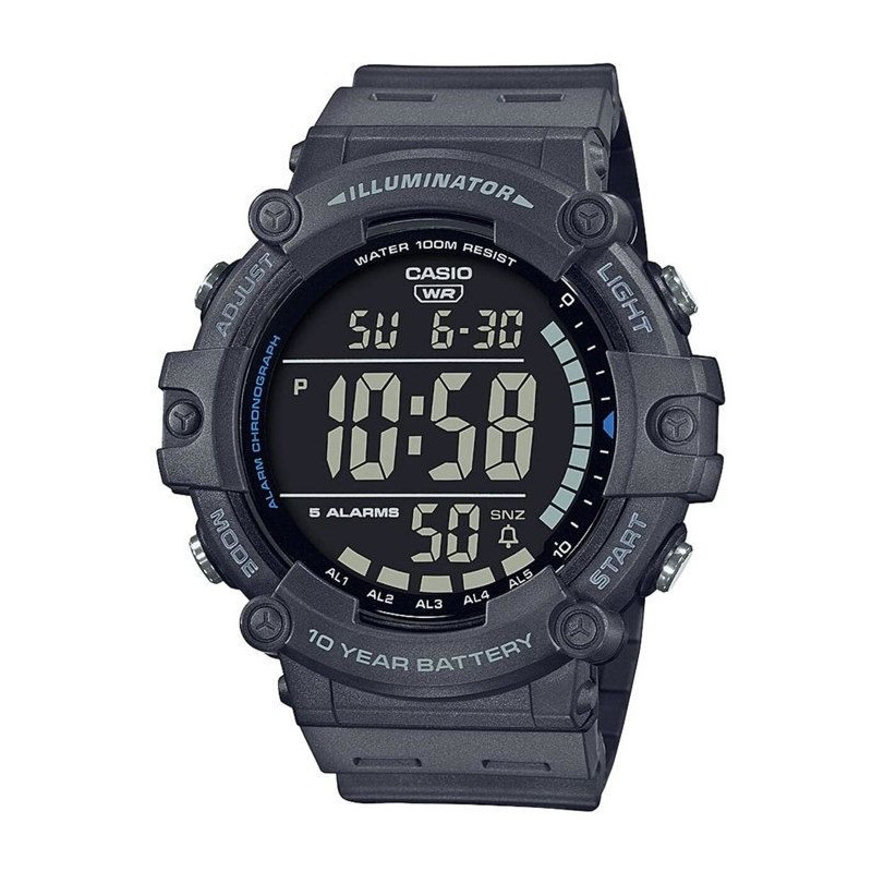 Sport watch - CASIO - Multifunction - Gray