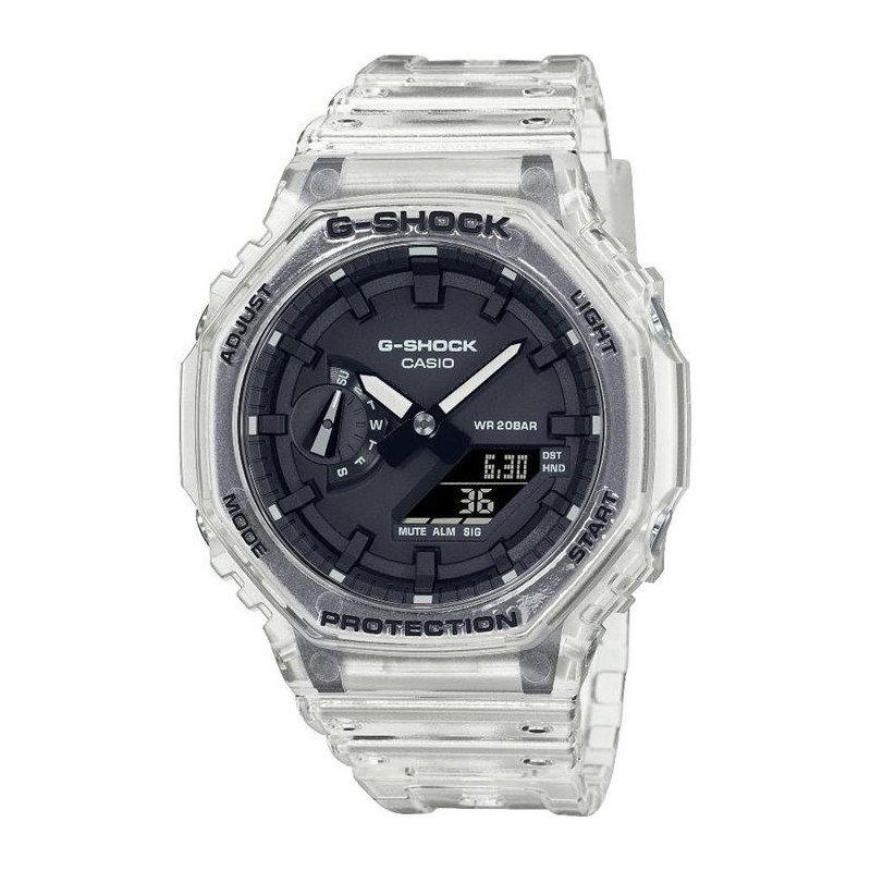 Watch G-SHOCK - CASIO - Shock resistant - Multifunction - Transparent