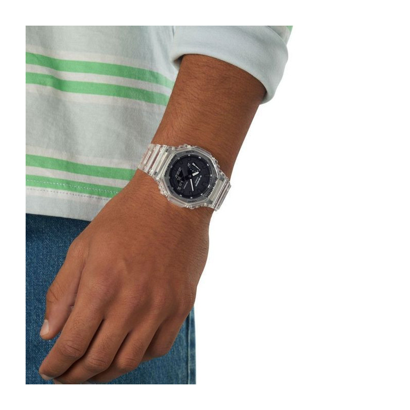 Watch G-SHOCK - CASIO - Shock resistant - Multifunction - Transparent