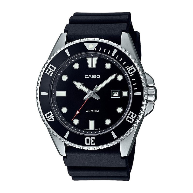 Watch - Casio - Men's Collection - Black and Steel - Water resistant t