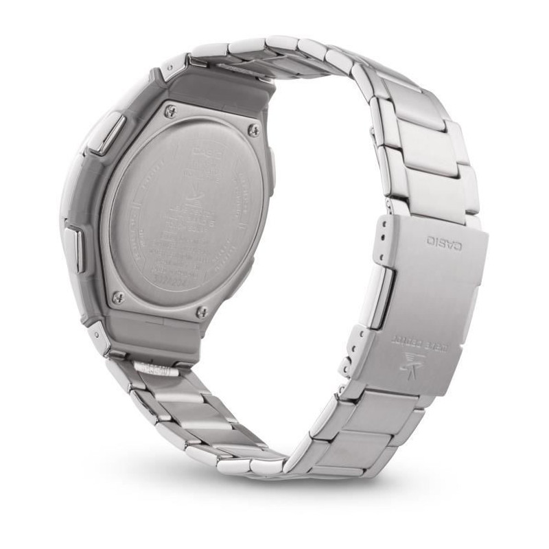 CASIO - Stainless steel watch - WAVECEPTOR - Gray