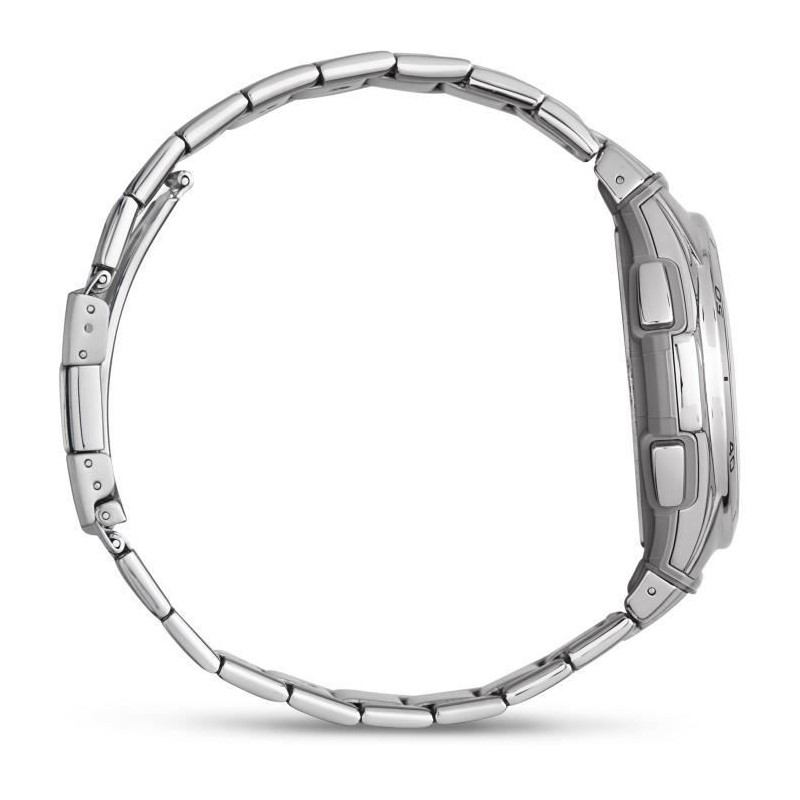CASIO - Stainless steel watch - WAVECEPTOR - Gray
