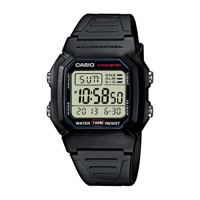 CASIO Men's Quartz Chronograph W800H1AVES Watch
