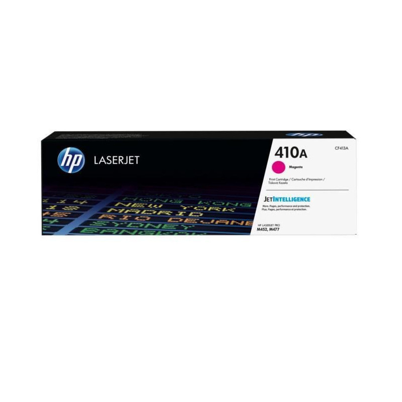 HP 410A Genuine LaserJet Toner Magenta (CF413A) for HP Color LaserJet