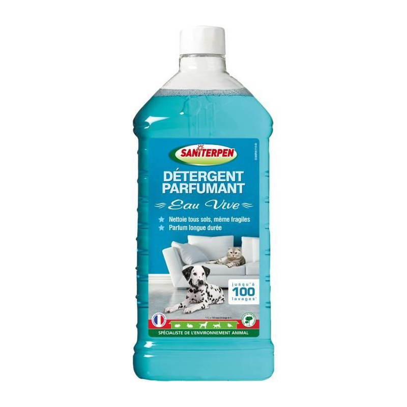 SANITERPEN Eau Vive fragrance cleansing disinfectant - For all types o