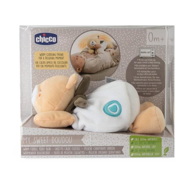Heated Teddy Bear Plush Toy - CHICCO - Beige - From birth
