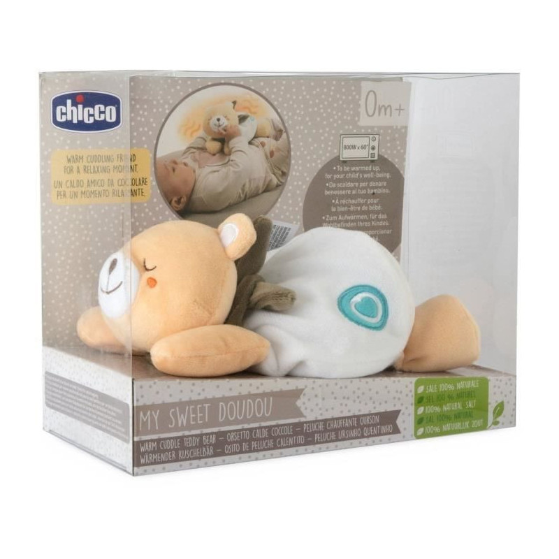 Heated Teddy Bear Plush Toy - CHICCO - Beige - From birth