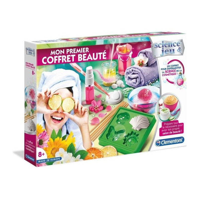 CLEMENTONI Science & Game - My First Beauty Set - Scientific Game