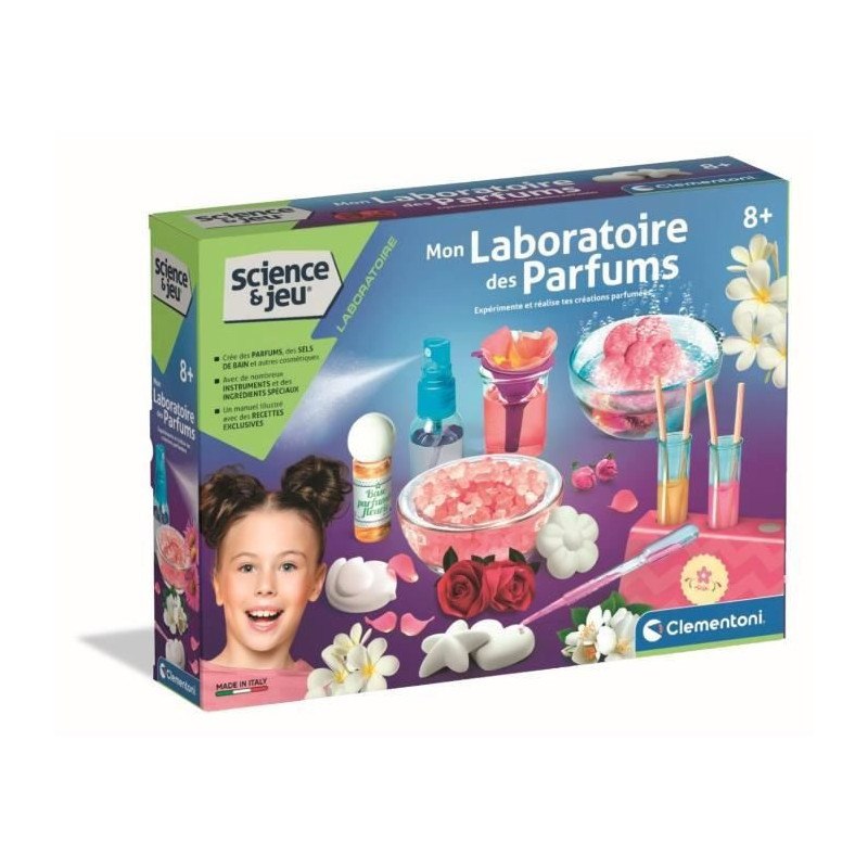 CLEMENTONI Science & Game - My fragrance laboratory - Scientific game