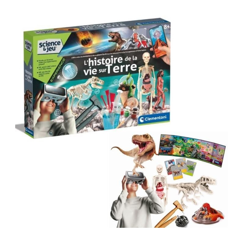 Clementoni - Science and gaming - The history of life on Earth - Virtu