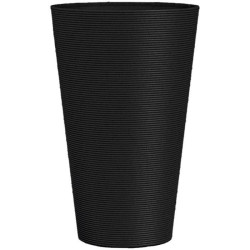 Tall flowerpot - GARDEN ID - Green Care Sense Tall Black-Anthracite -