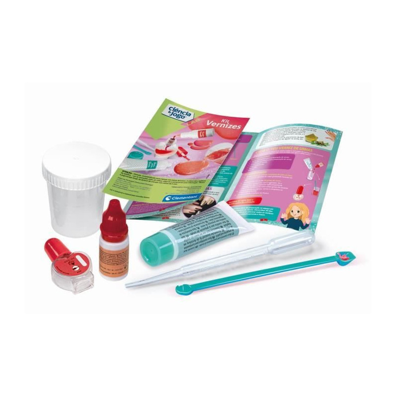 Clementoni - Science and Games - Mini Nail Lab - Create your own nail