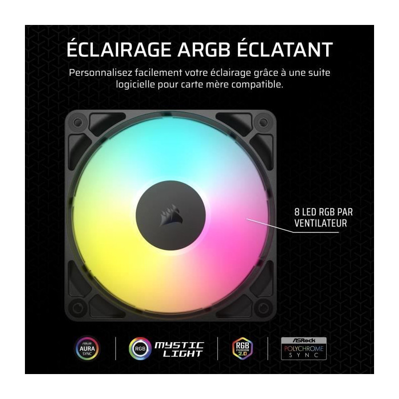 ARGB Fan 120mm - CORSAIR - RS120