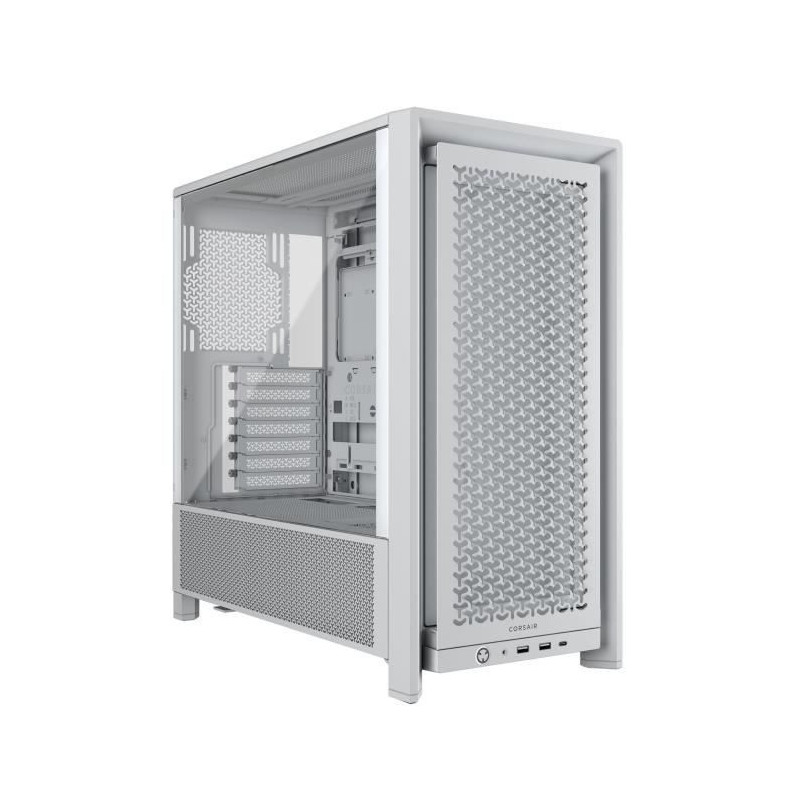 PC Case - CORSAIR - FRAME 4000D Series - Mid-Tower - White