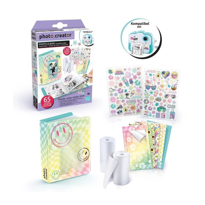 Canal Toys Instant Print Camera Photo Album Box -