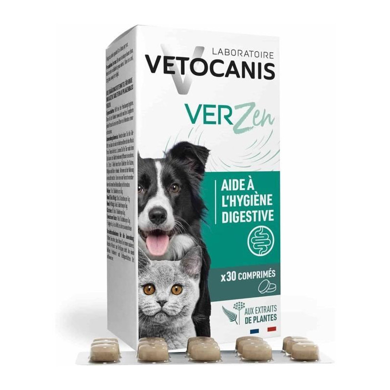 VETOCANIS Tablets against worms - For dogs and cats