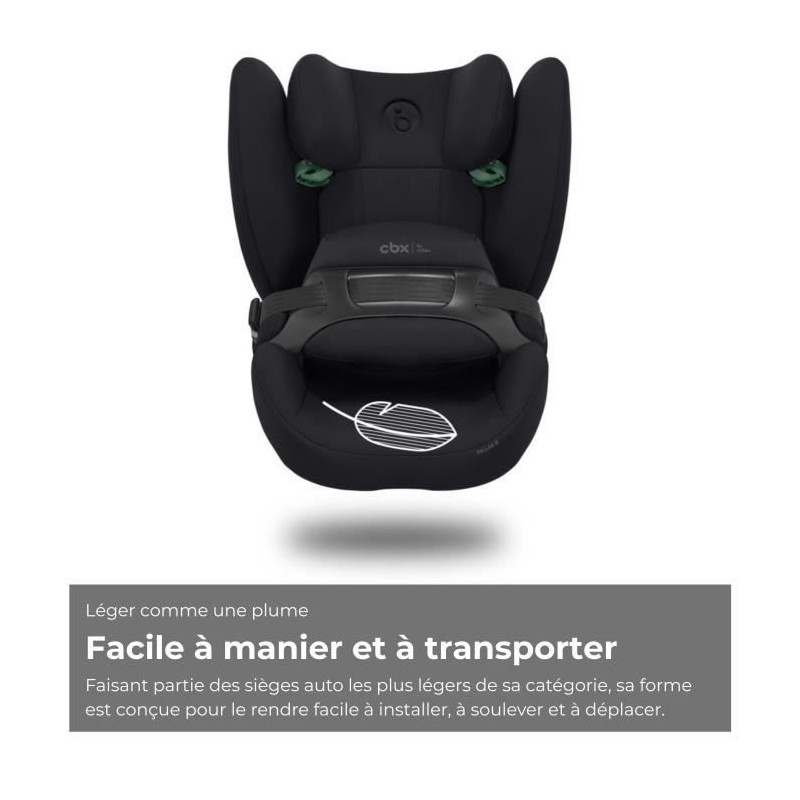 CBX BY CYBEX - Car seat Gr. 1/2/3 Pallas B i-Size Pure black - Black