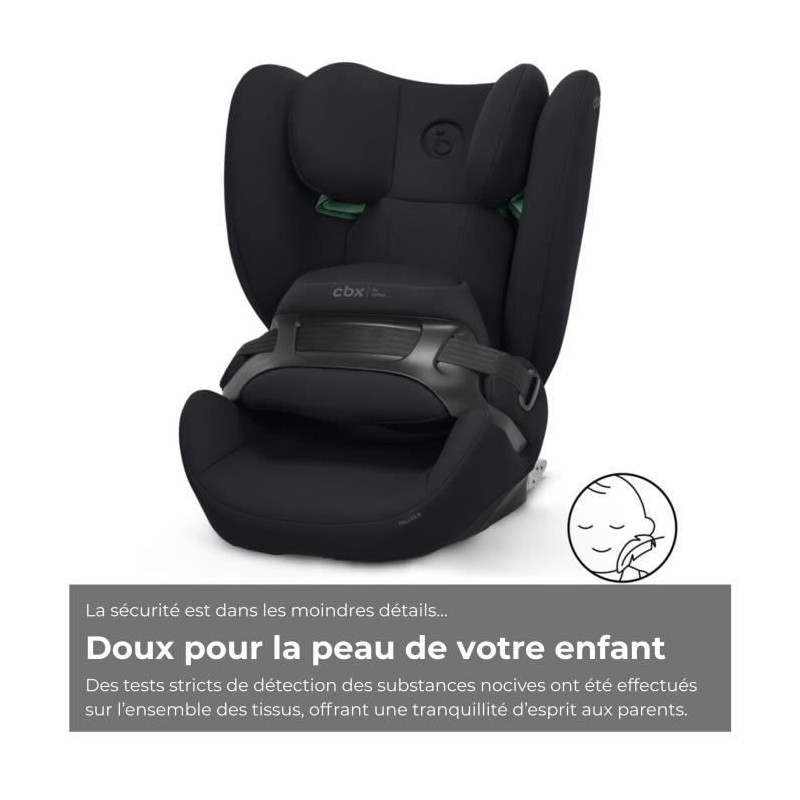 CBX BY CYBEX - Car seat Gr. 1/2/3 Pallas B i-Size Pure black - Black