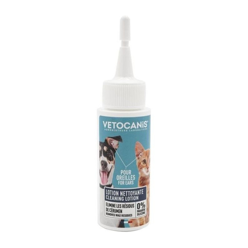 VETOCANIS Lotion for the ears - For dogs and cats