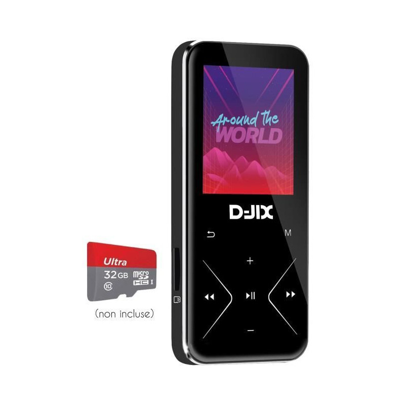 MP4 player - LOGICOM - M500 - 8 GB - Bluetooth 4.0 - Black