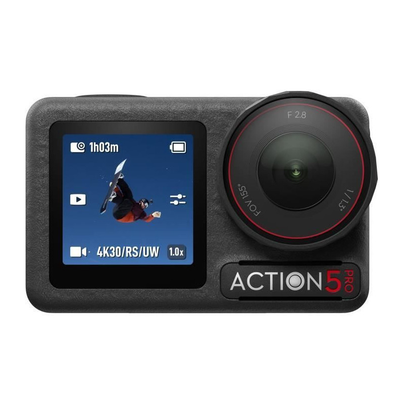 Osmo Action 5 Standard Combo - DJI - CMOS 1/1.3 - Touch screen - UHD 4